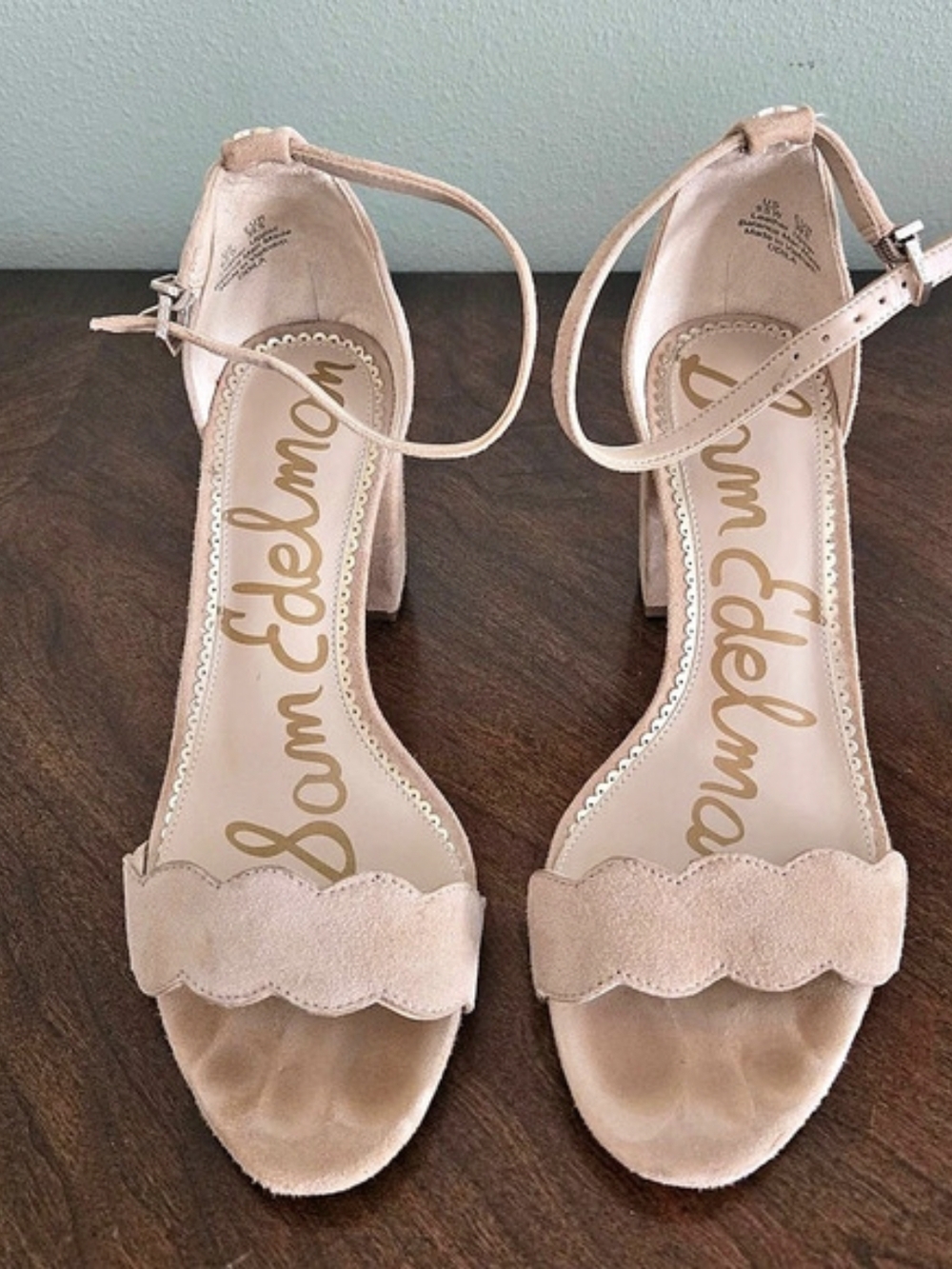 Sam Edelman Odila Block Heel Sandal Tan